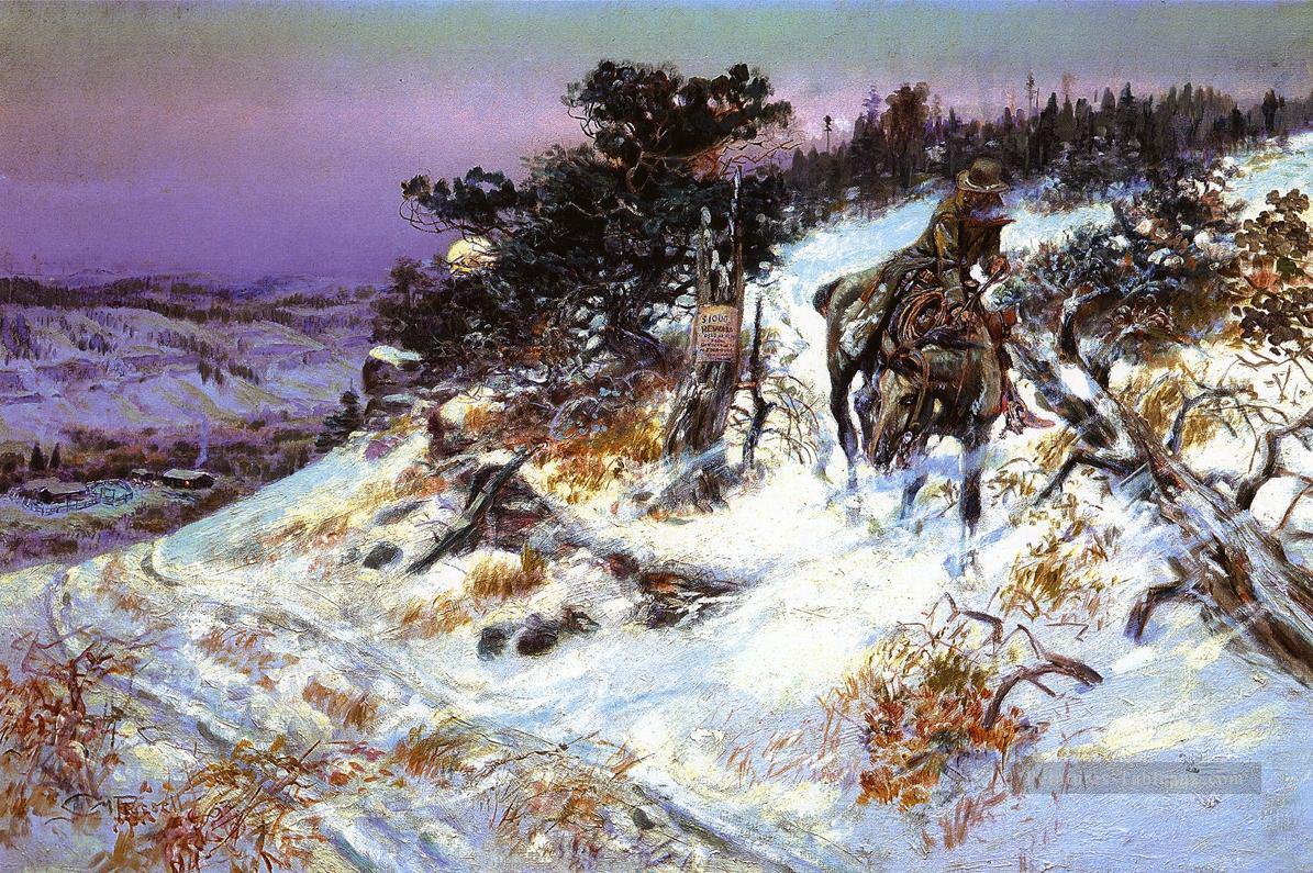 loup et le castor 1921 Charles Marion Russell Peintures à l'huile